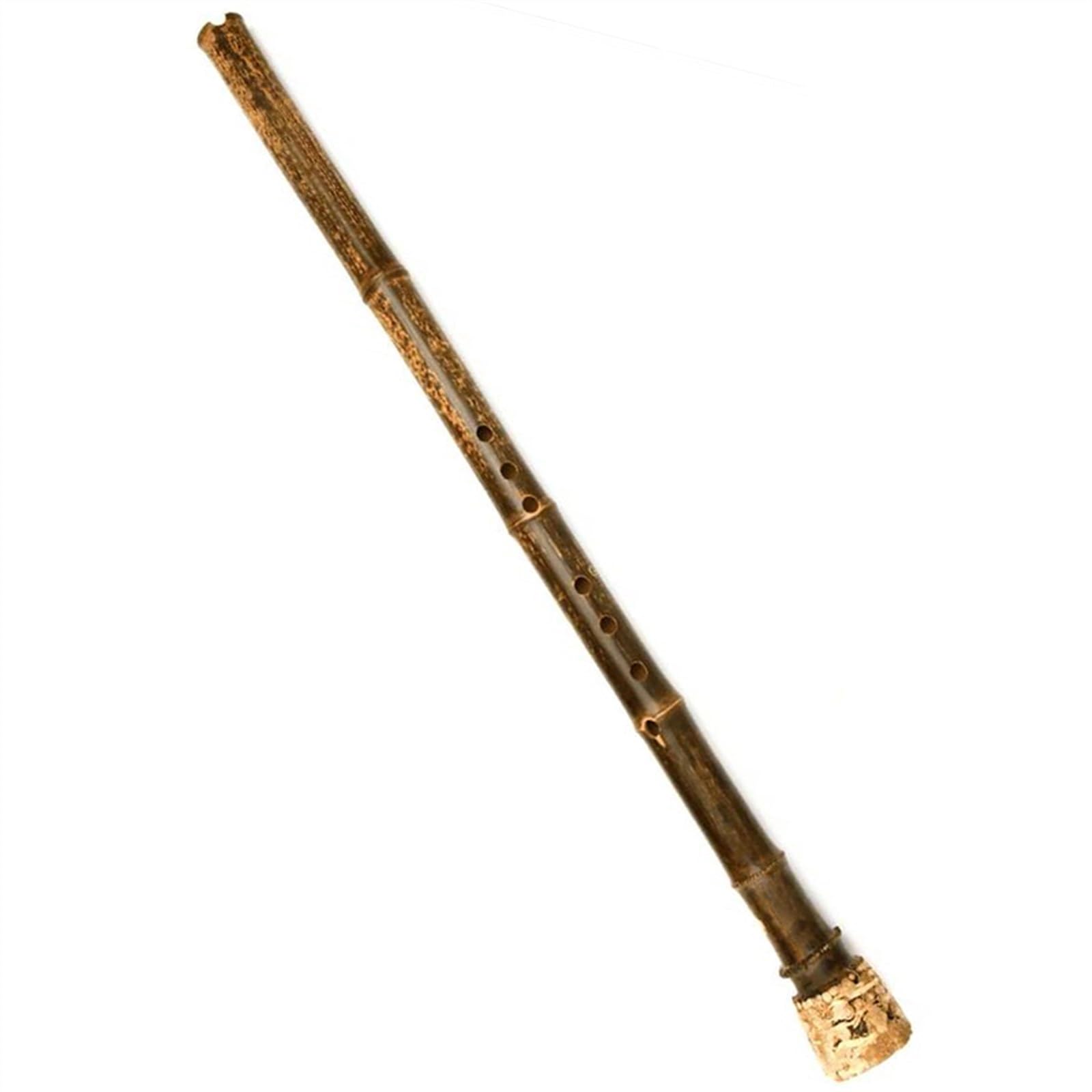 竹笛 伝統的な手作り楽器(F Key) タケフルートの器械 G/F キー垂直伝統